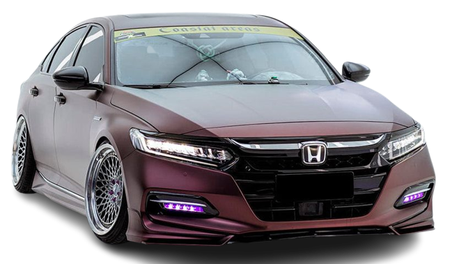 grape maroon car